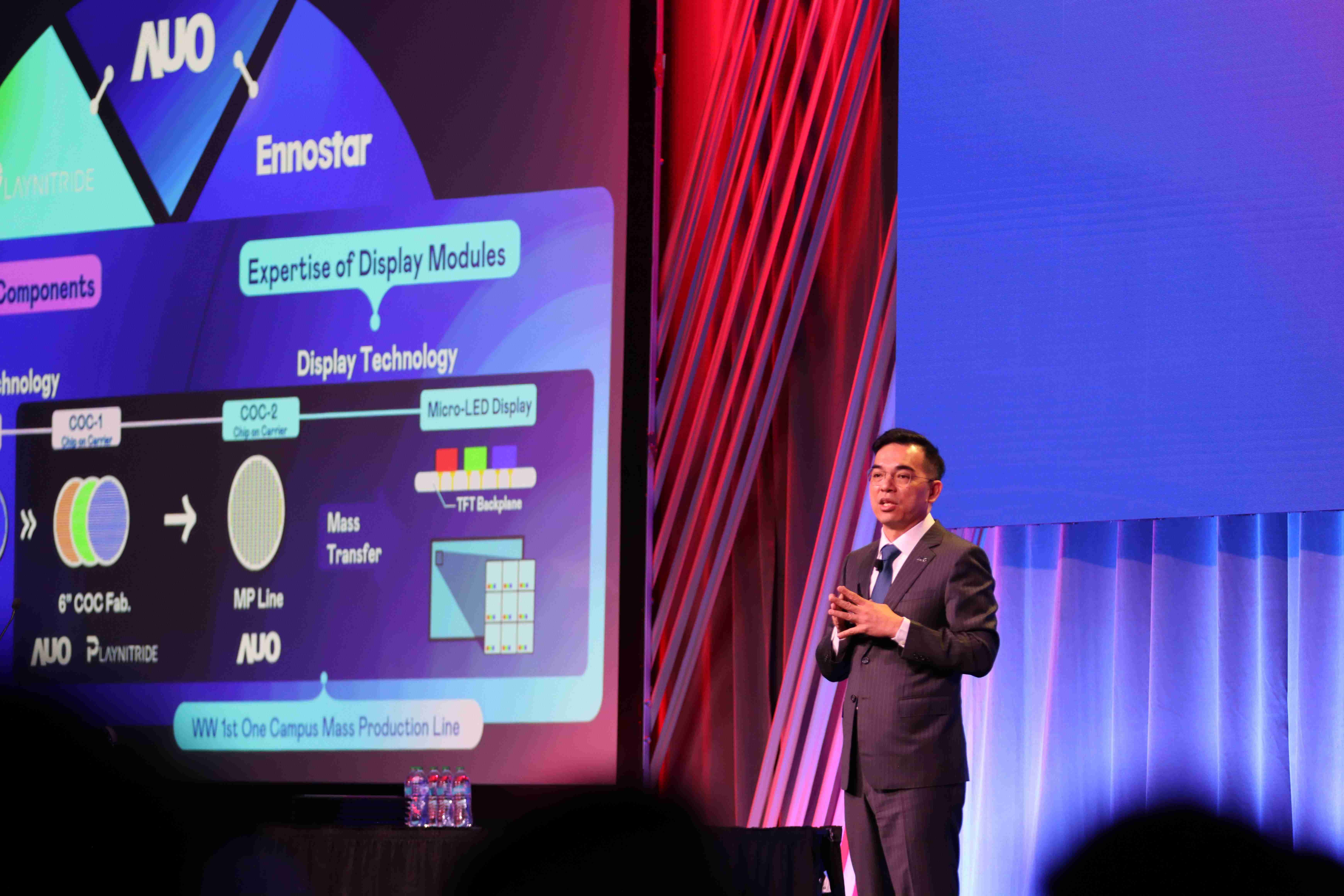 2025 SID显示周登场,,,巨星国际光电执行长暨总经理柯富仁博士以〝Redefining Displays: Inspiring New Possibilities〞发表主题演说,,,,带领巨星国际以智能显示解决方案先驱,,,,透过AI赋能,,,重塑显示的视觉创新体验