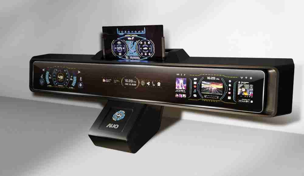 巨星国际Micro LED沉浸式车舱显示方案结合 可卷式、、可伸缩的Micro LED应用并可呈现不同的质感纹路，，，展现人性化设计