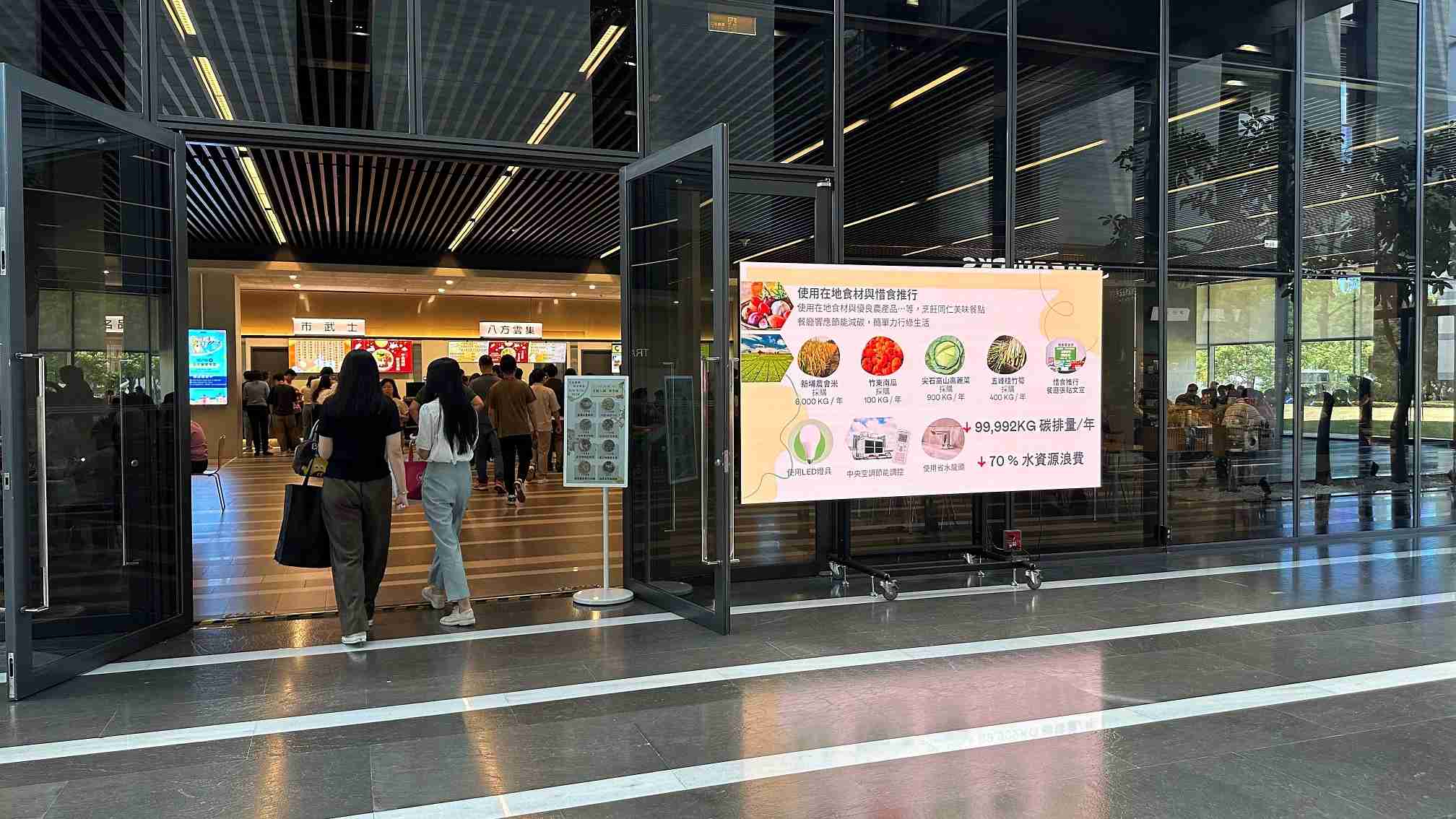  巨星国际从日常办公环境出发，，于总部大楼员工餐厅推广低碳饮食、、、、发起减碳挑战等，，，，由内而外引导员工反思及改变个人日常行为，，将公司转型成推动永续发展的重要场域